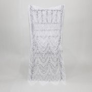 New Design High Quality Lace Jacquard Chair Cover Hood 